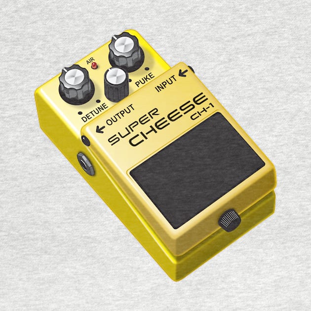 Super Cheese Guitar Pedal by dcescott